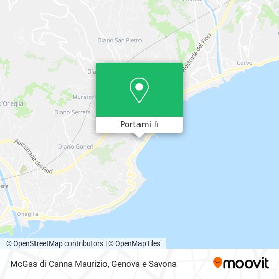 Mappa McGas di Canna Maurizio