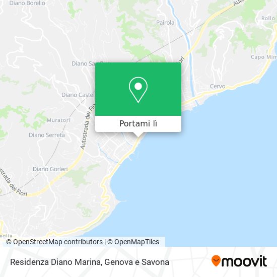 Mappa Residenza Diano Marina