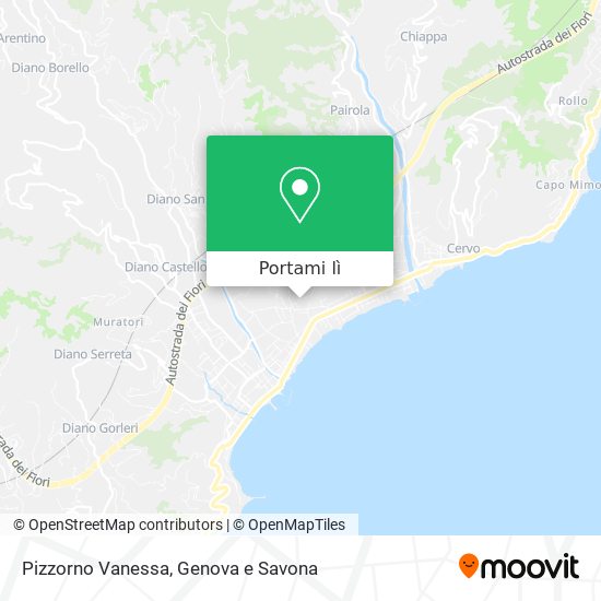 Mappa Pizzorno Vanessa