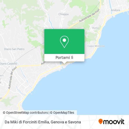 Mappa Da Miki di Forciniti Emilia