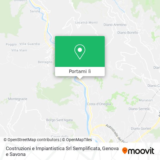Mappa Costruzioni e Impiantistica Srl Semplificata