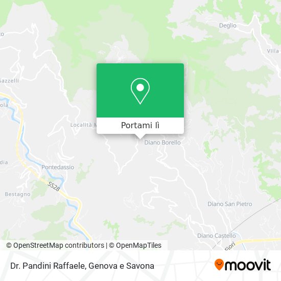 Mappa Dr. Pandini Raffaele