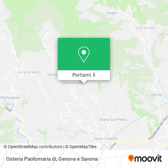 Mappa Osteria Paolomaria di