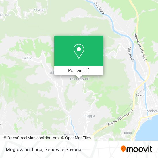 Mappa Megiovanni Luca