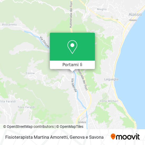 Mappa Fisioterapista Martina Amoretti