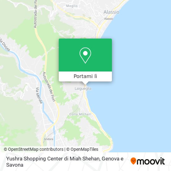 Mappa Yushra Shopping Center di Miah Shehan