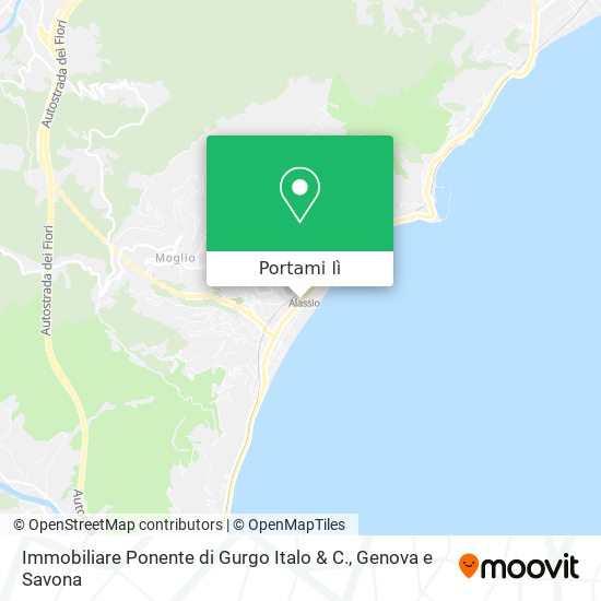 Mappa Immobiliare Ponente di Gurgo Italo & C.