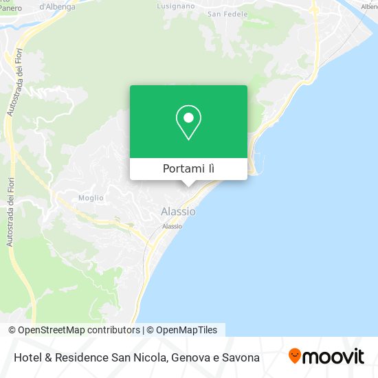 Mappa Hotel & Residence San Nicola