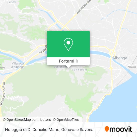 Mappa Noleggio di Di Concilio Mario