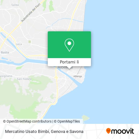 Mappa Mercatino Usato Bimbi