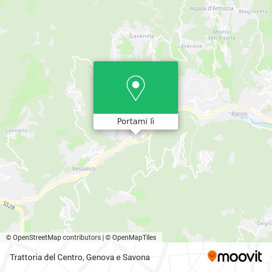 Mappa Trattoria del Centro