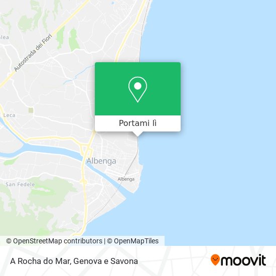 Mappa A Rocha do Mar