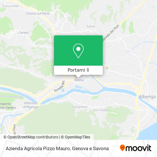Mappa Azienda Agricola Pizzo Mauro
