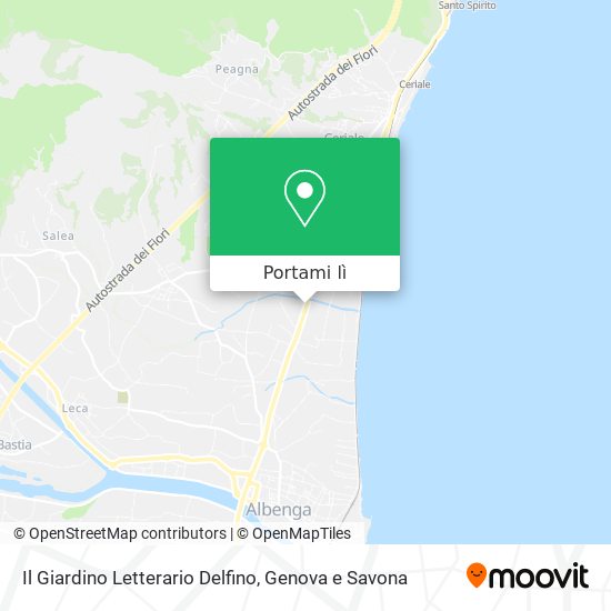 Mappa Il Giardino Letterario Delfino