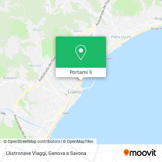 Mappa L'Astronave Viaggi