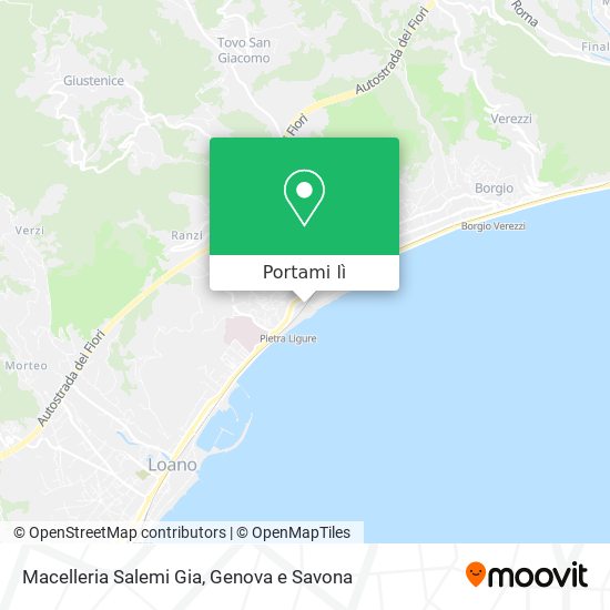 Mappa Macelleria Salemi Gia