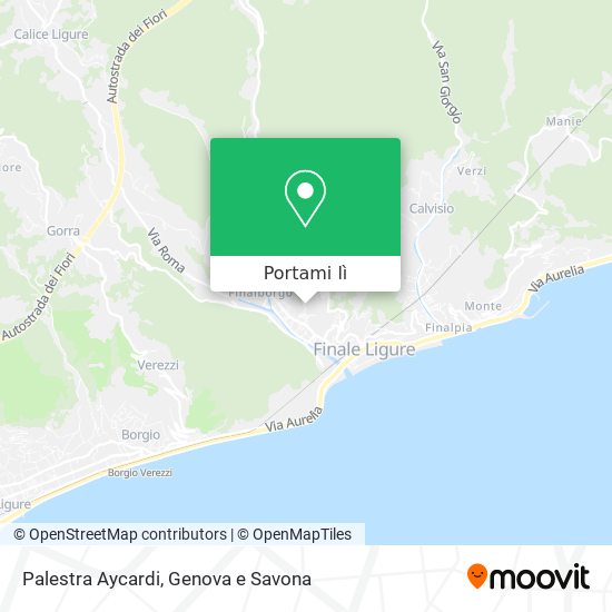 Mappa Palestra Aycardi