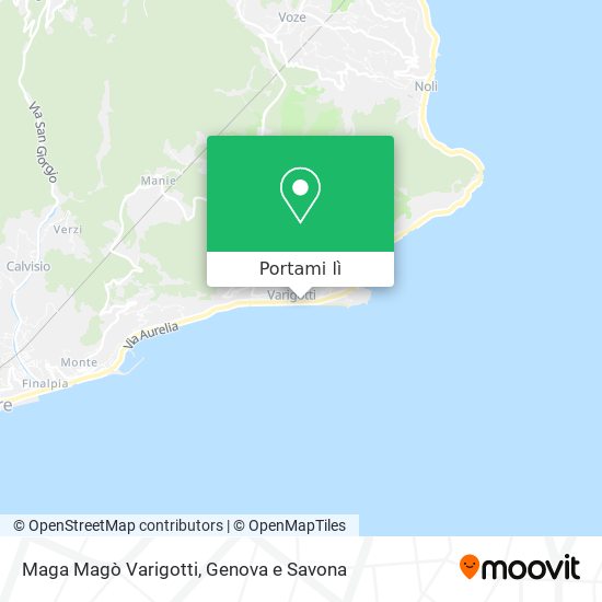 Mappa Maga Magò Varigotti