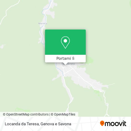 Mappa Locanda da Teresa