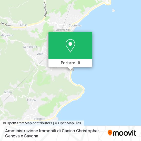 Mappa Amministrazione Immobili di Canino Christopher