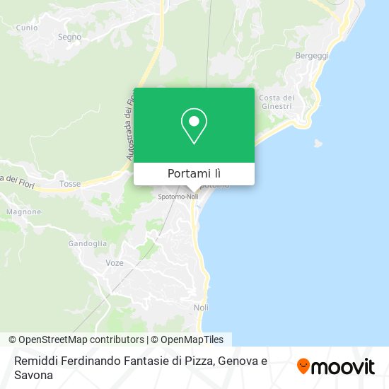 Mappa Remiddi Ferdinando Fantasie di Pizza
