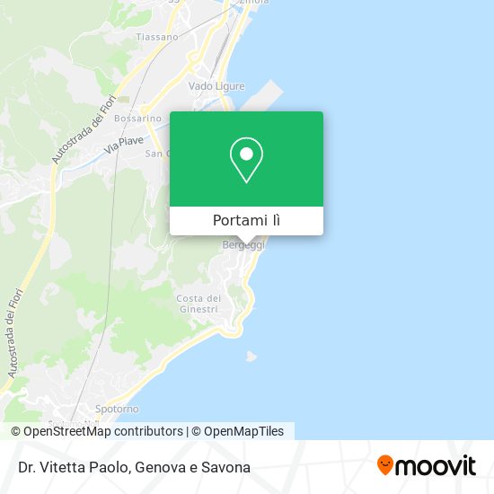Mappa Dr. Vitetta Paolo