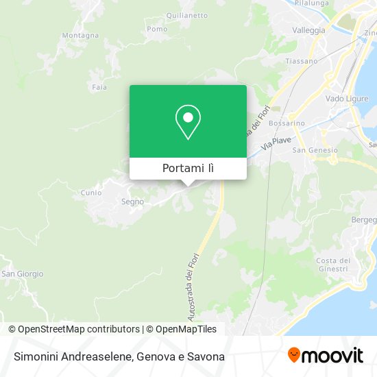 Mappa Simonini Andreaselene