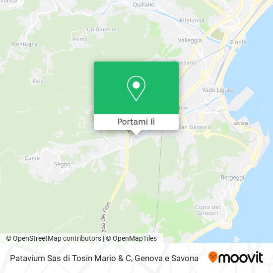 Mappa Patavium Sas di Tosin Mario & C