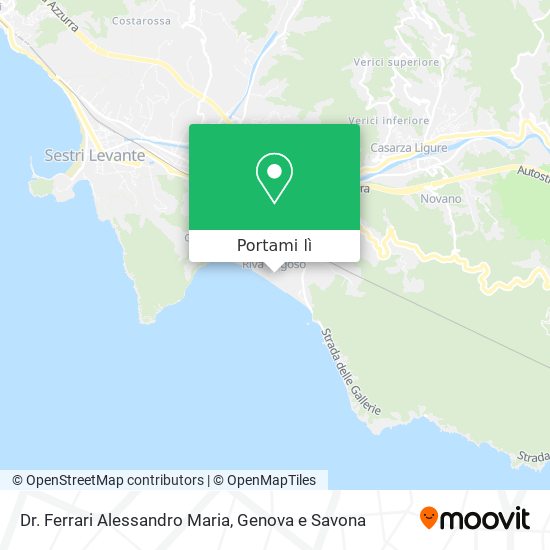 Mappa Dr. Ferrari Alessandro Maria