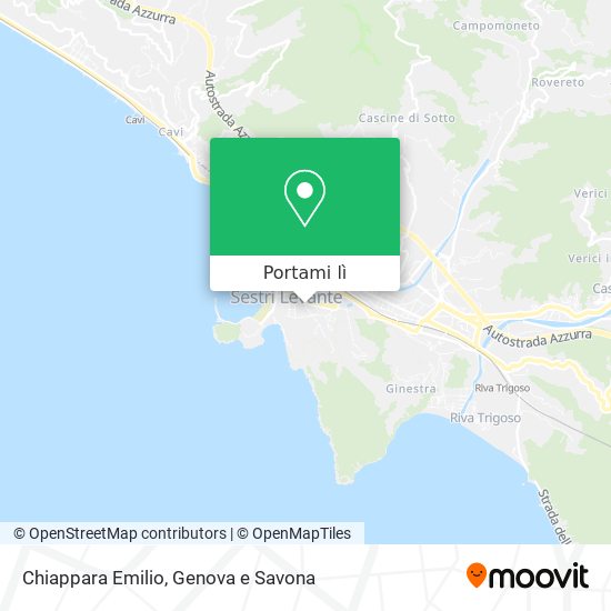 Mappa Chiappara Emilio