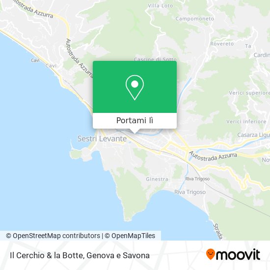 Mappa Il Cerchio & la Botte