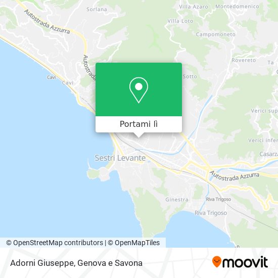 Mappa Adorni Giuseppe