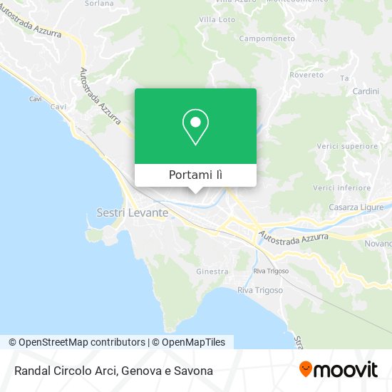Mappa Randal Circolo Arci