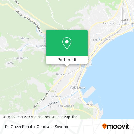 Mappa Dr. Gozzi Renato