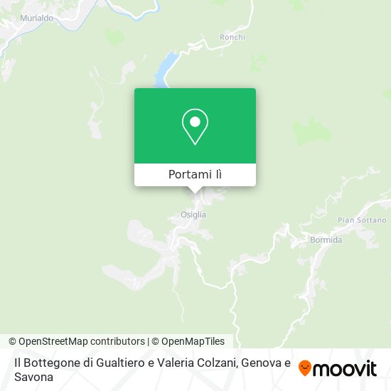 Mappa Il Bottegone di Gualtiero e Valeria Colzani
