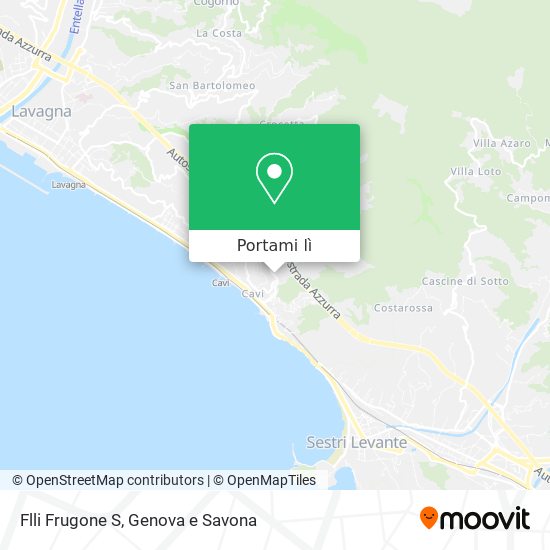 Mappa Flli Frugone S