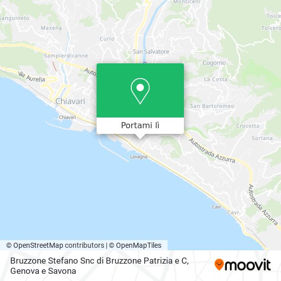 Mappa Bruzzone Stefano Snc di Bruzzone Patrizia e C
