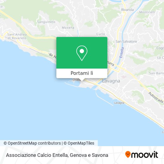 Mappa Associazione Calcio Entella