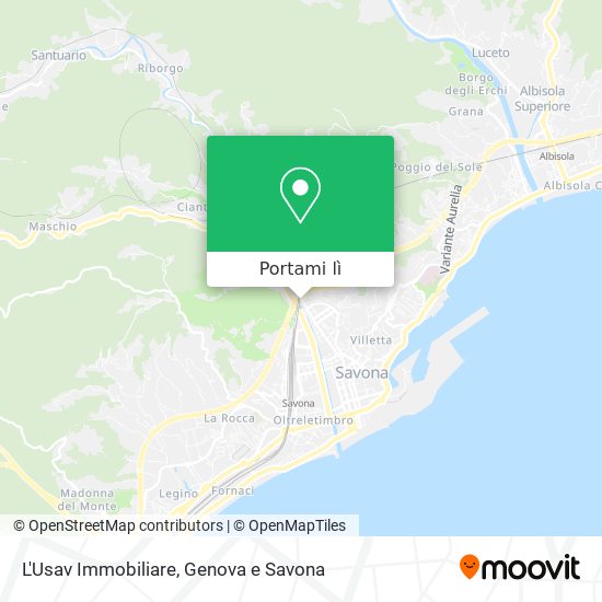 Mappa L'Usav Immobiliare