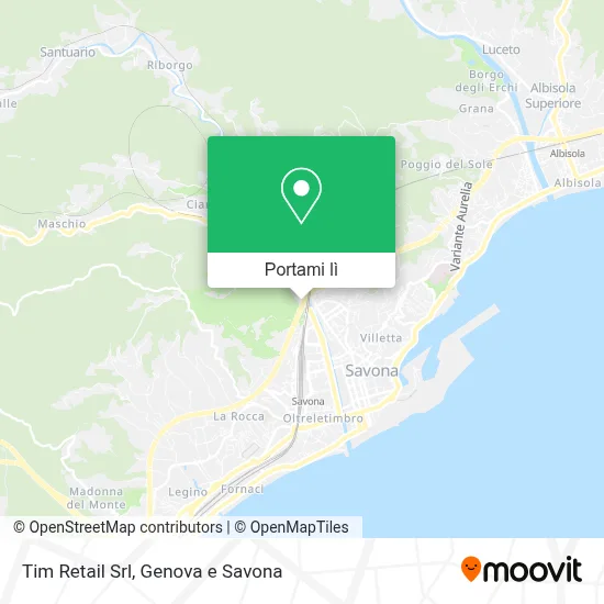Mappa Tim Retail Srl