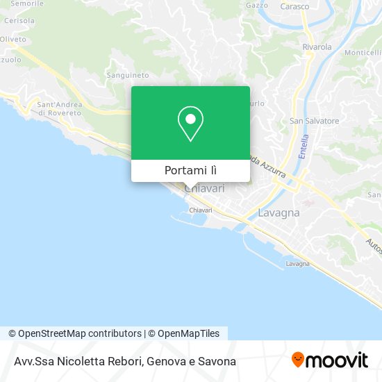Mappa Avv.Ssa Nicoletta Rebori