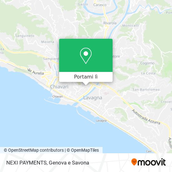 Mappa NEXI PAYMENTS