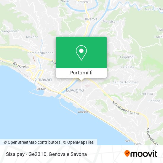 Mappa Sisalpay - Ge2310
