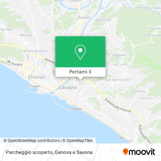 Mappa Parcheggio scoperto