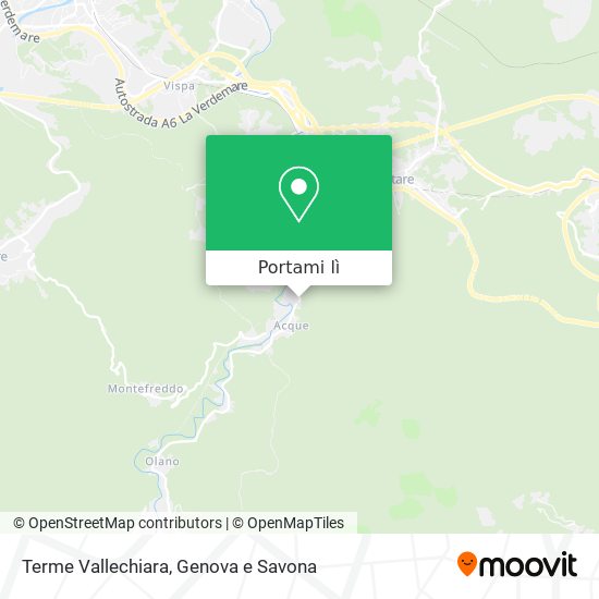 Mappa Terme Vallechiara