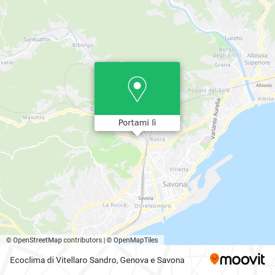 Mappa Ecoclima di Vitellaro Sandro