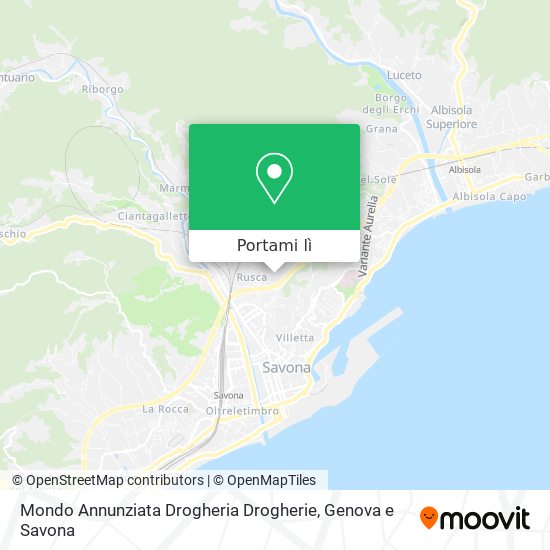 Mappa Mondo Annunziata Drogheria Drogherie
