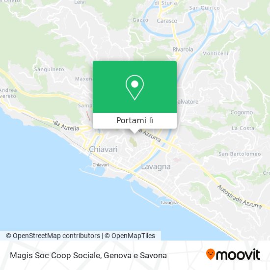 Mappa Magis Soc Coop Sociale