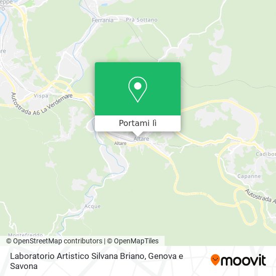 Mappa Laboratorio Artistico Silvana Briano