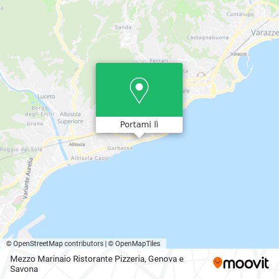 Mappa Mezzo Marinaio Ristorante Pizzeria